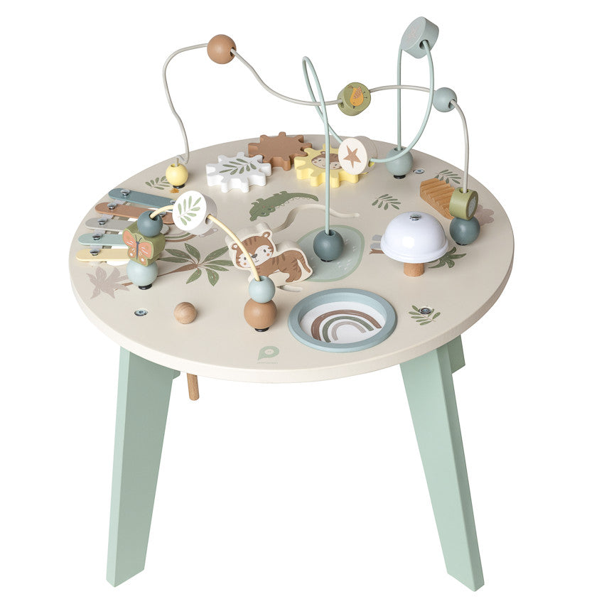 Table d'activités ludiques en bois Little Savane - Prémaman