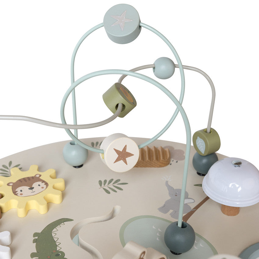 Table d'activités ludiques en bois Little Savane - Prémaman