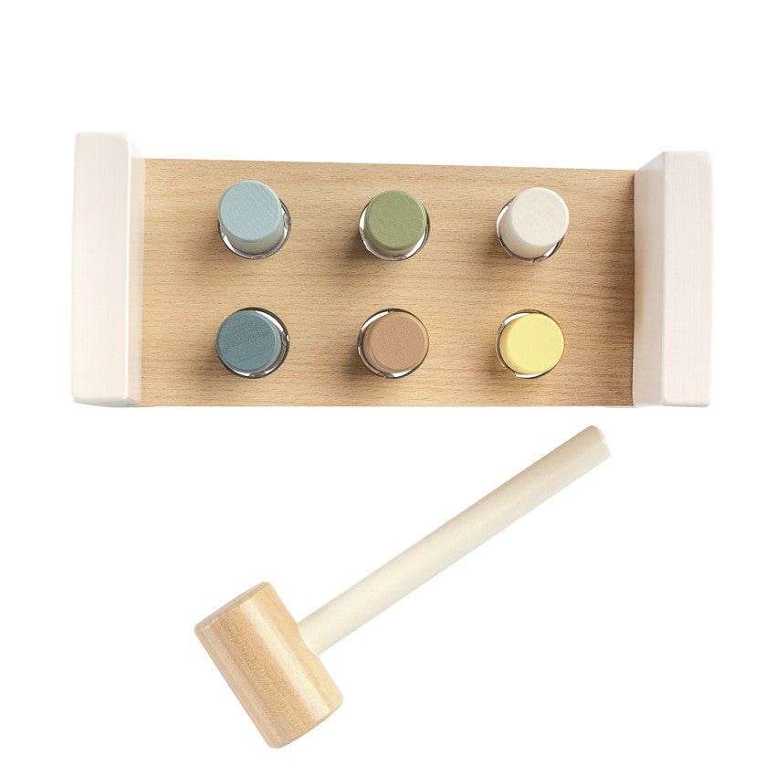 Jeu de marteau en bois "Little Savane" - Prémaman