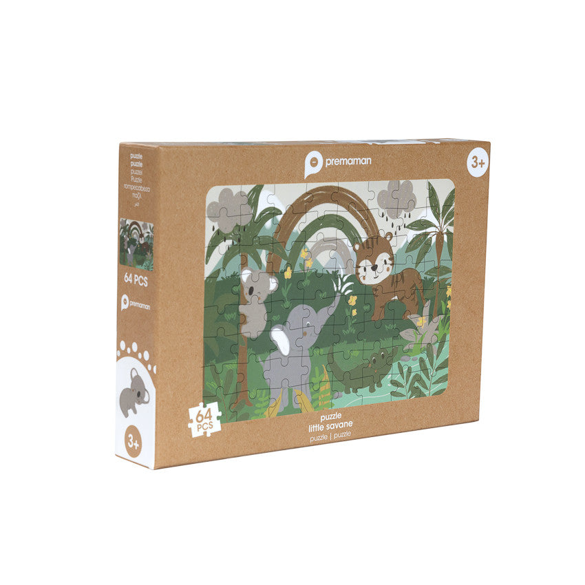 Puzzle 64 pièces Little Savane - Prémaman