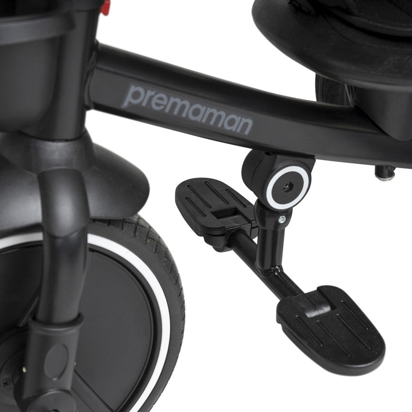 Tricycle évolutif Triky 5 en 1 rose - Prémaman