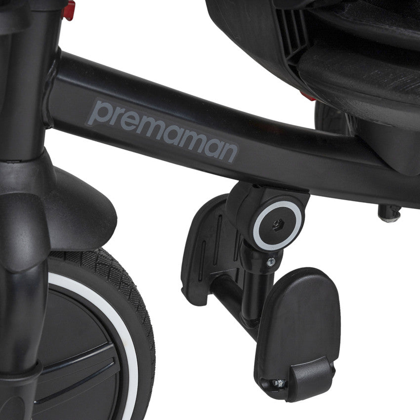 Tricycle évolutif Triky 5 en 1 rose - Prémaman