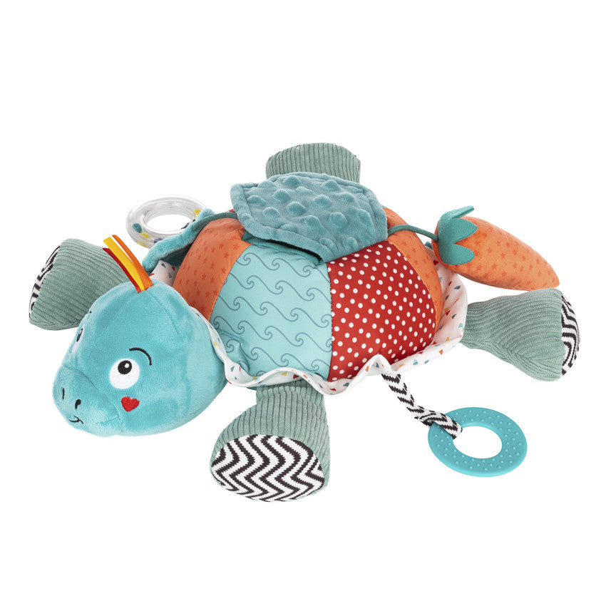 Peluche d'activités Sacha la tortue - Prémaman