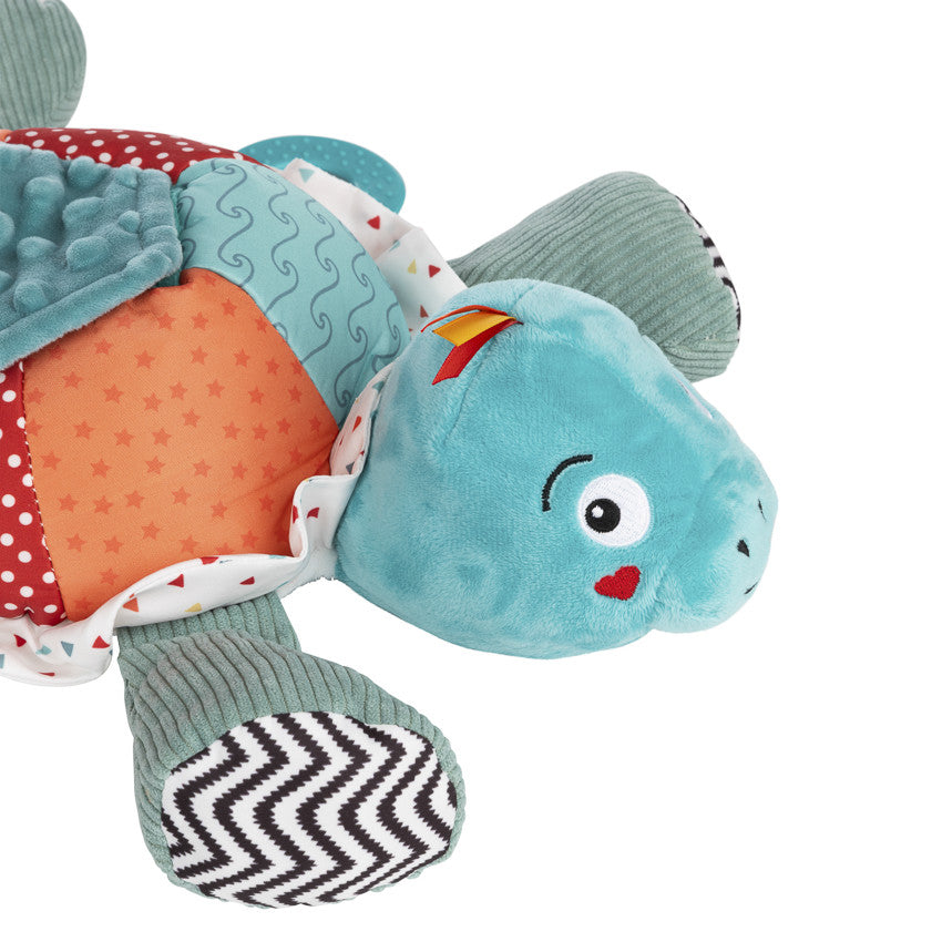 Peluche d'activités Sacha la tortue - Prémaman