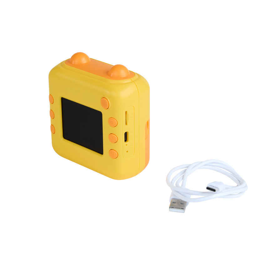 Appareil photo pour enfant avec impression instantanée – Jaune - Prémaman