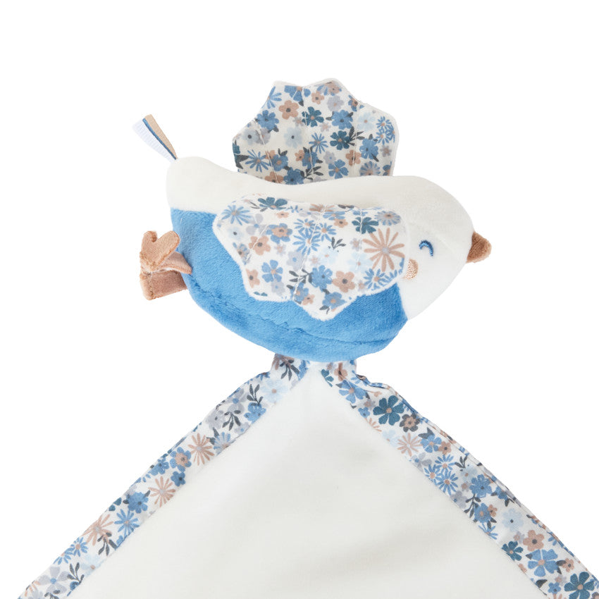Doudou mouchoir oiseau - Tiny Flowers - Prémaman