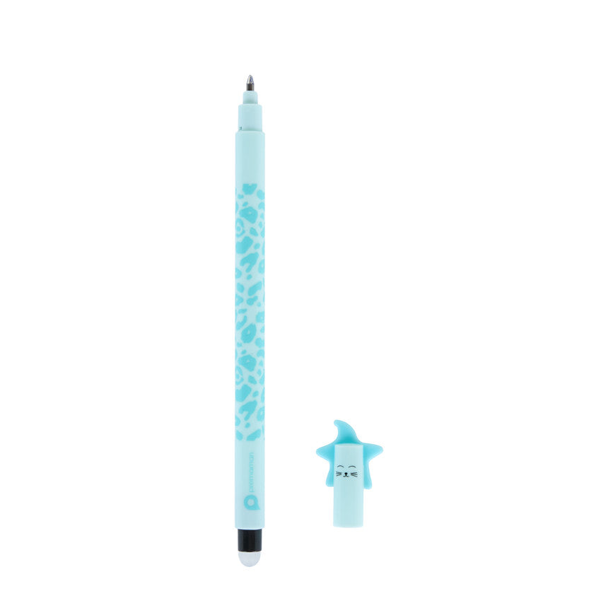 Stylo chat à encre gel effaçable - Prémaman
