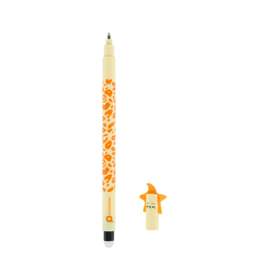 Stylo chat à encre gel effaçable - Prémaman