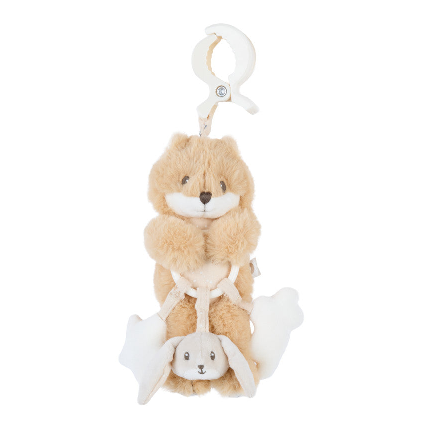 Peluche d'activité Léo le Renard - Bande de Rêveurs - Prémaman