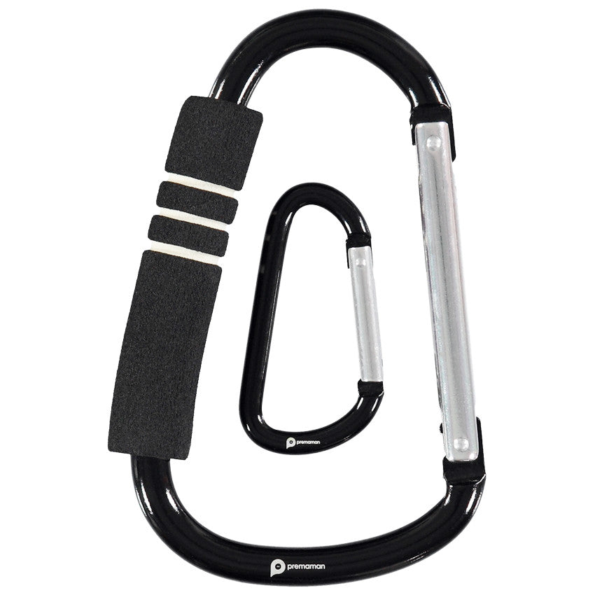 Set de 2 mousquetons pour poussette Simone - Prémaman