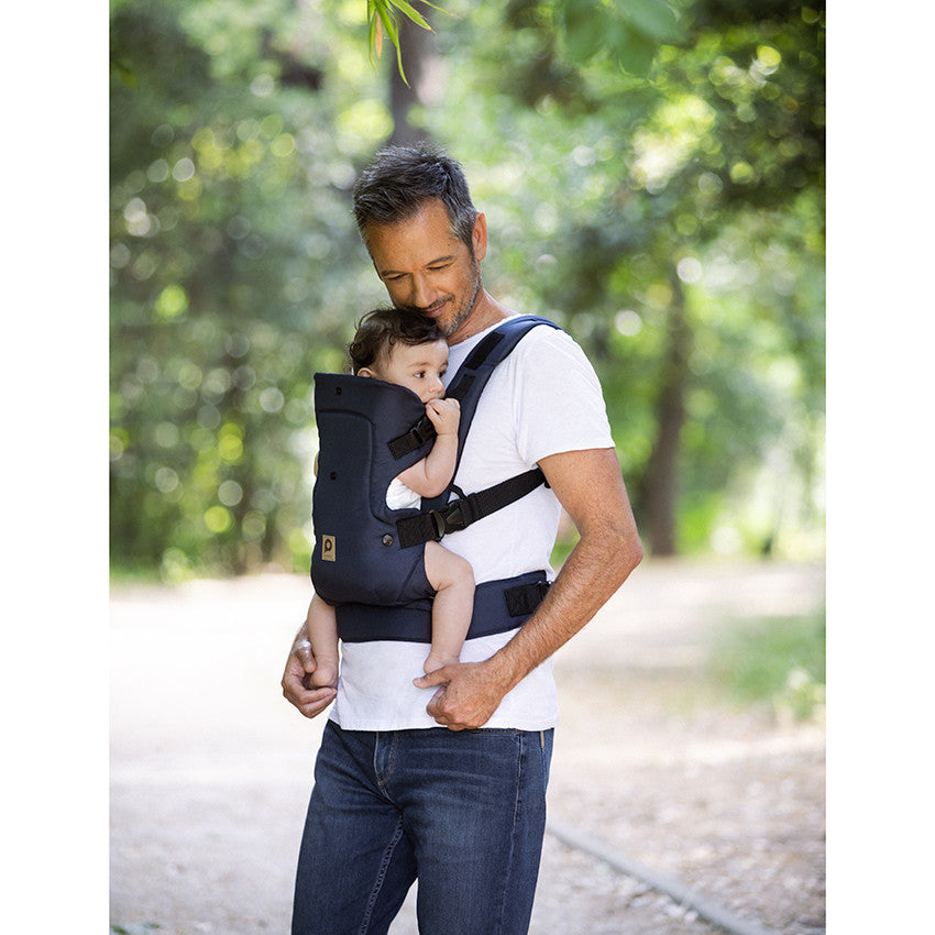 Porte-bébé Willy 4 positions - Gris - Prémaman