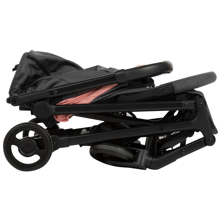 Poussette compacte Aria Basic rose - Prémaman