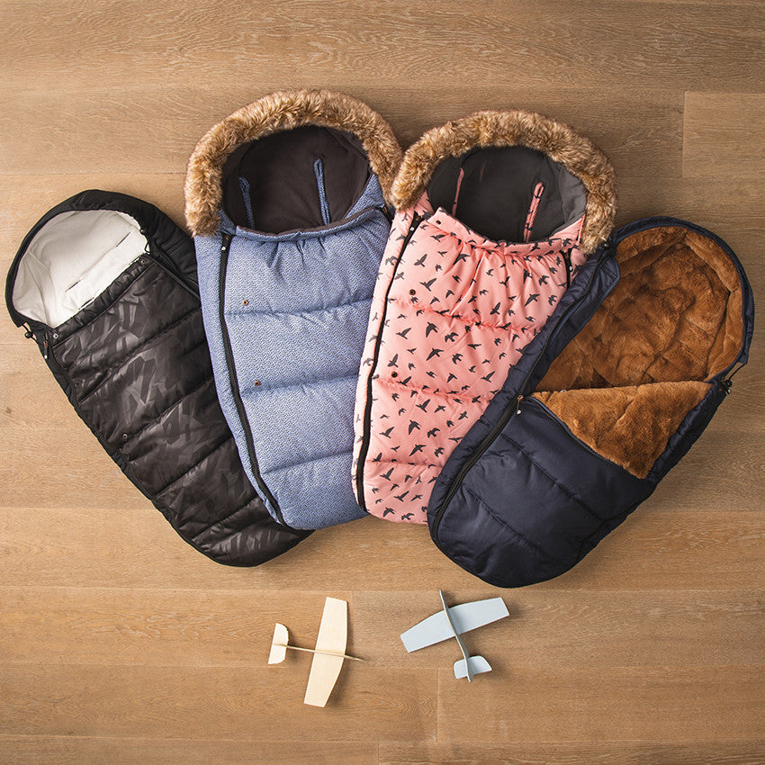 Chancelière polaire Birds - Rose - Prémaman