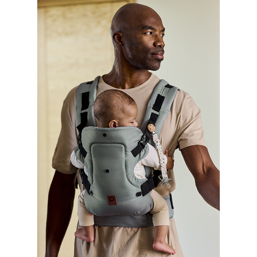 Porte-bébé 4 positions Willy - Kaki - Prémaman