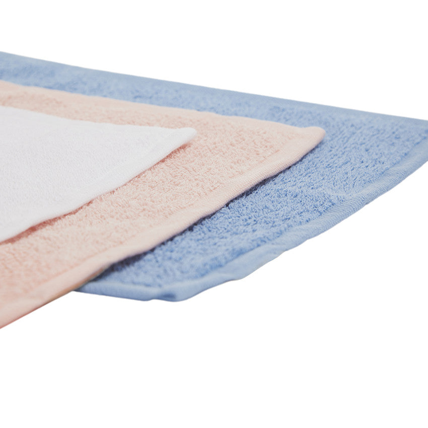 Lot de 6 débarbouillettes éponge 25 x 25 cm - Prémaman