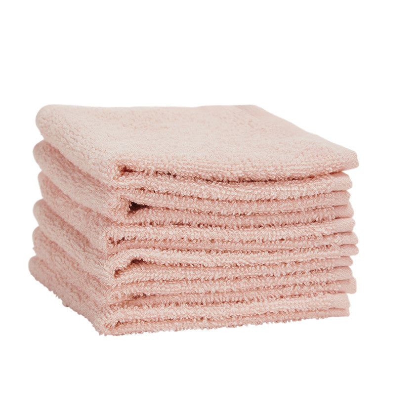 Lot de 6 débarbouillettes éponge 25 x 25 cm - Prémaman