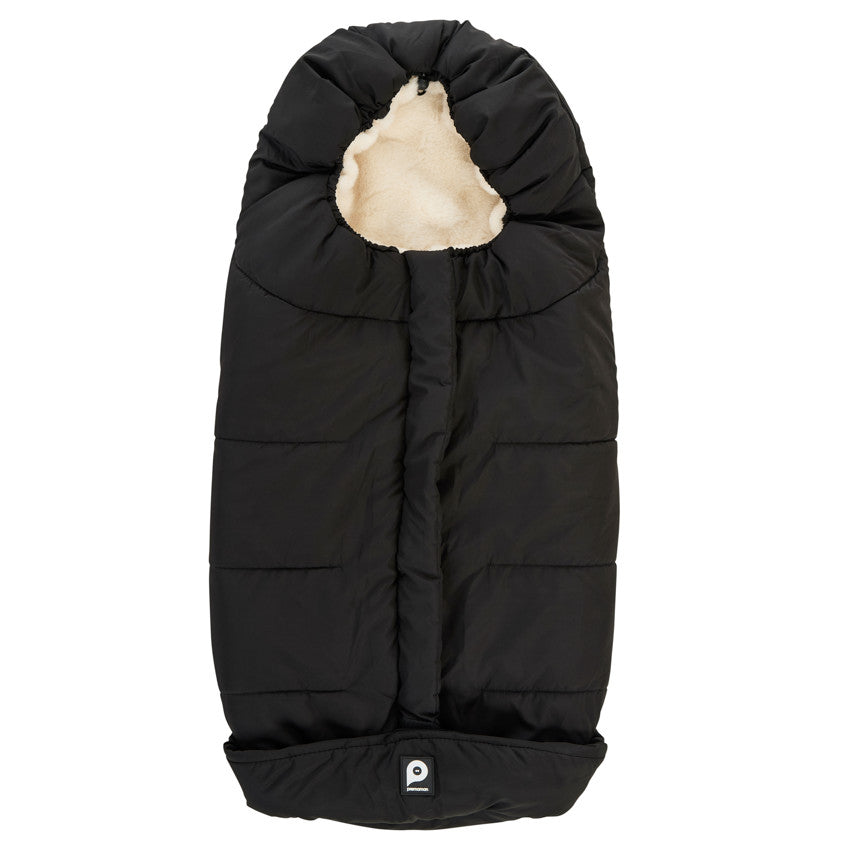 Chancelière pour poussette Noir/Beige - Prémaman