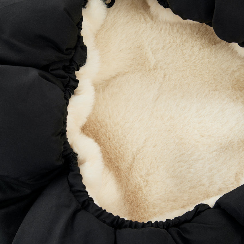 Chancelière pour poussette Noir/Beige - Prémaman