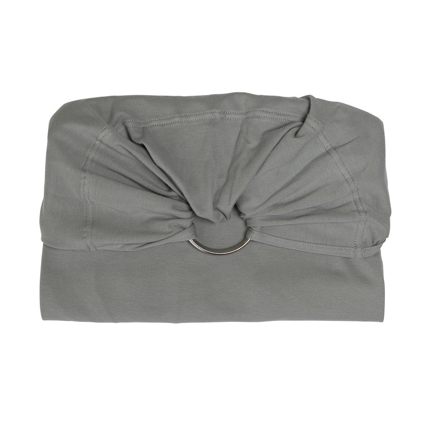 Écharpe de portage sling Luna gris - Prémaman