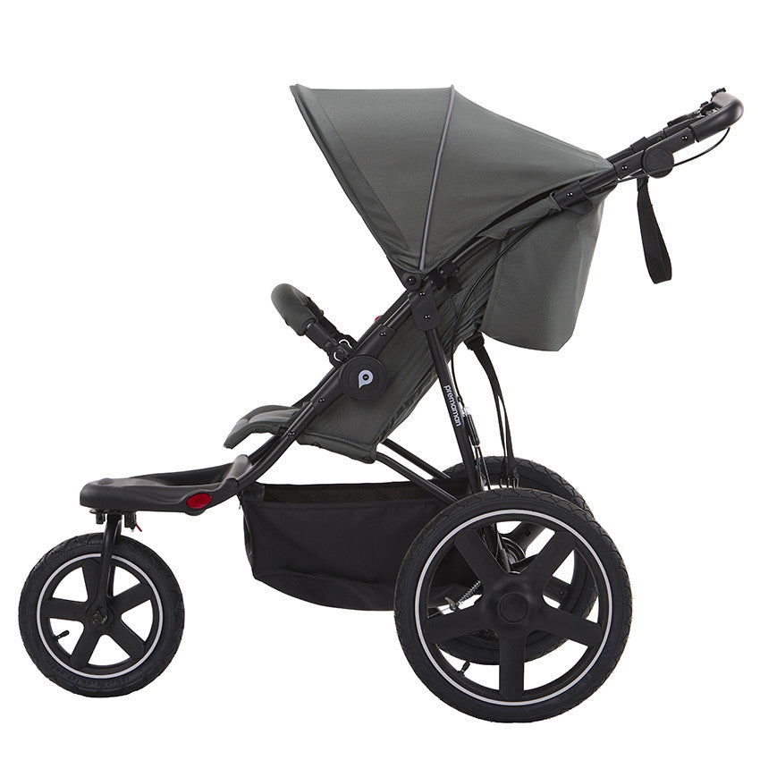 Poussette jogger Stella vert foncé - Prémaman