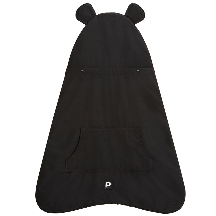 Protection chaude universelle pour porte-bébé Ourson noir - Prémaman