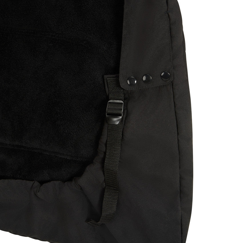 Protection chaude universelle pour porte-bébé Ourson noir - Prémaman