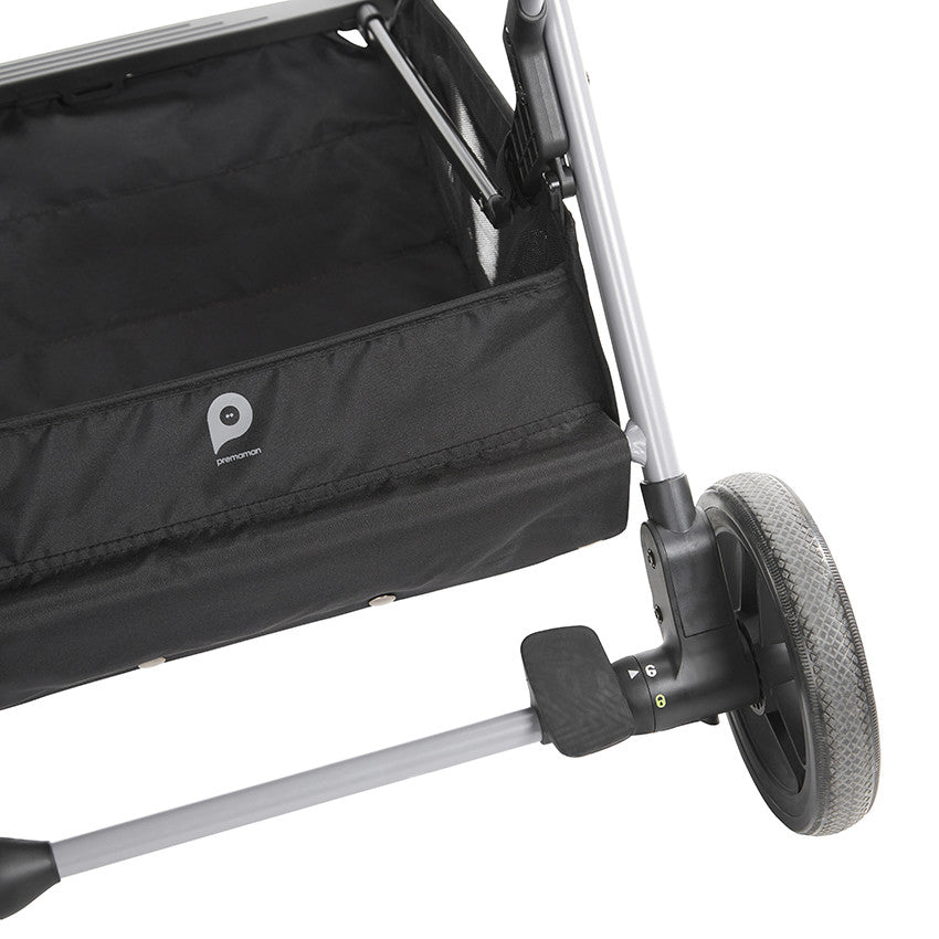 Poussette compacte Flora noir - Prémaman