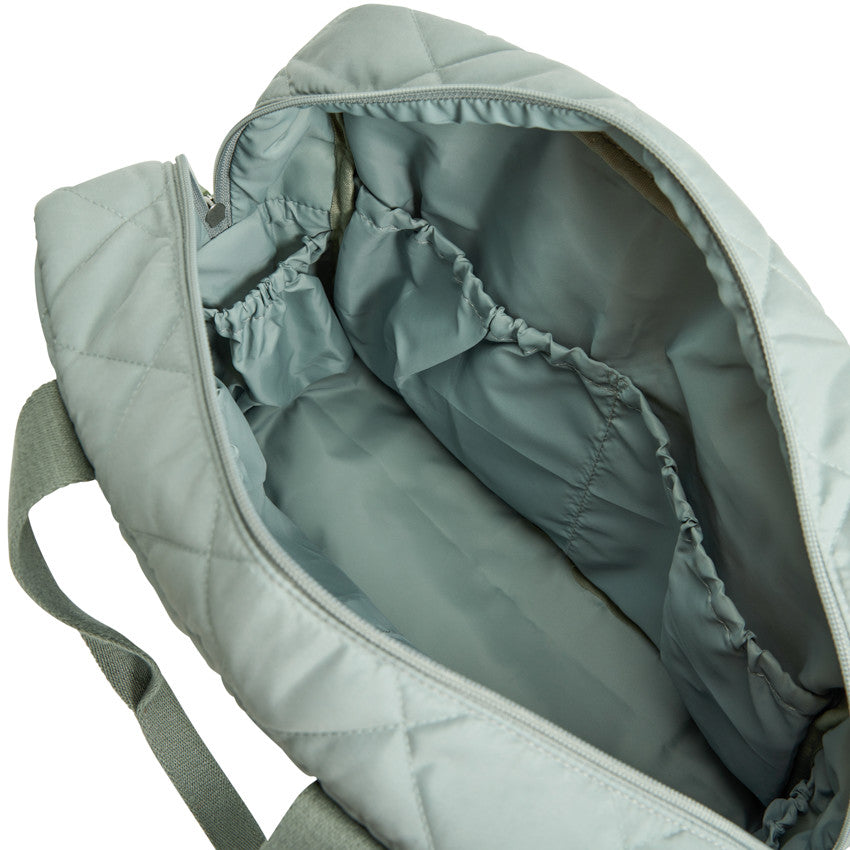 Sac à langer avec tapis matelassé Stockholm vert - Prémaman