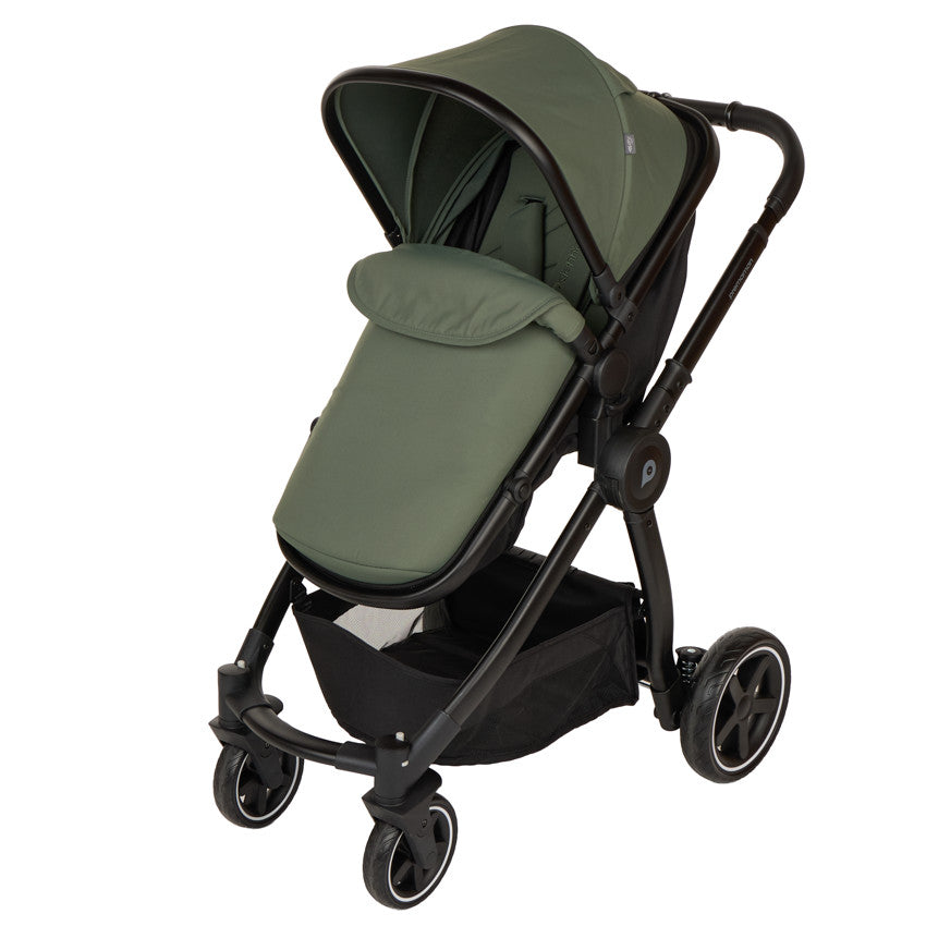 Poussette trio combiné Sienna + siège-auto i-Prim kaki/noir - Prémaman