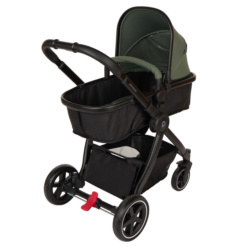 Poussette trio combiné Sienna + siège-auto i-Prim kaki/noir - Prémaman