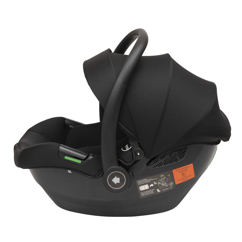 Poussette trio Alba avec nacelle noir/champagne - Prémaman