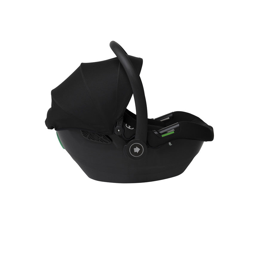 Poussette trio Alba avec nacelle beige/noir - Prémaman