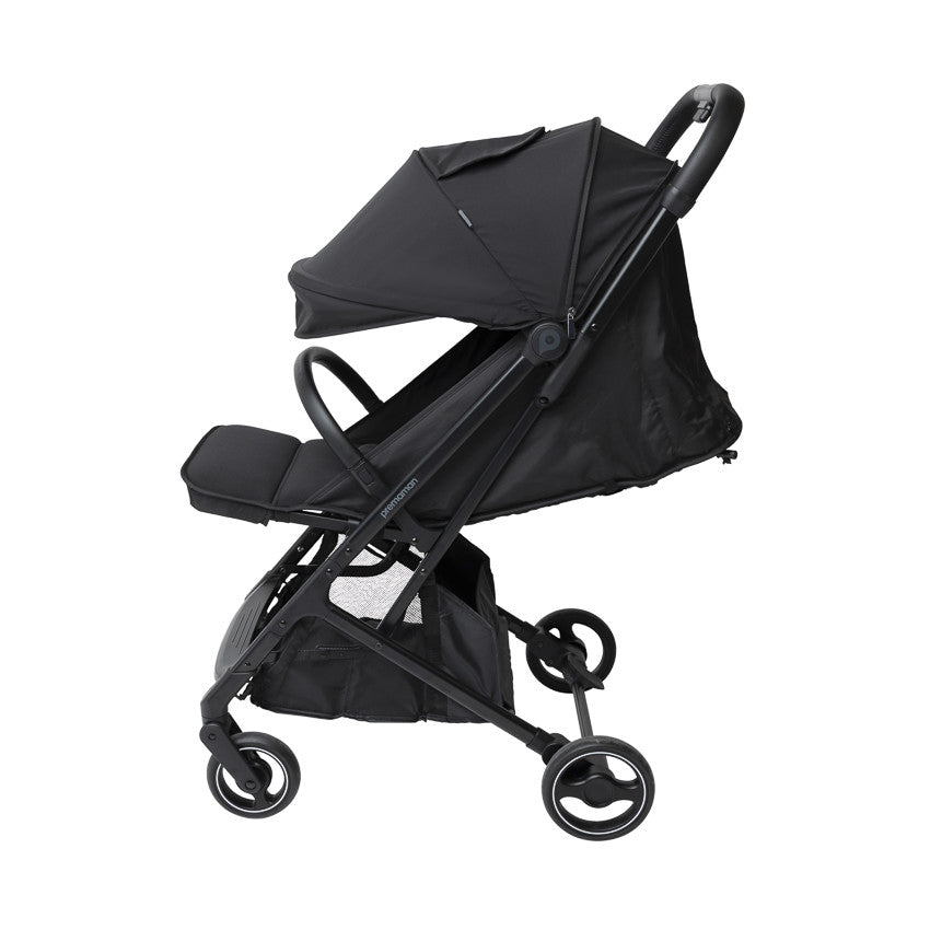 Poussette canne inclinable Aria Plus noir - Prémaman