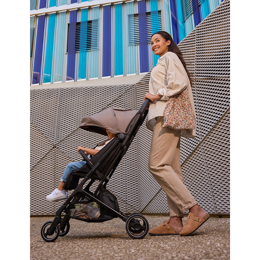 Aria Plus Reclining Umbrella Stroller Black - Prémaman