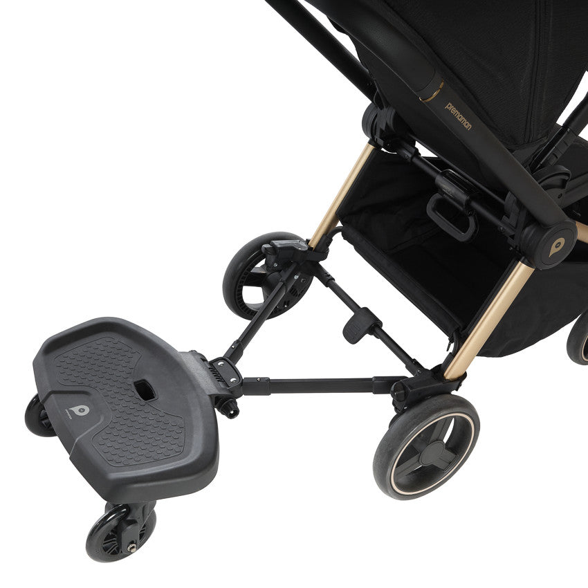 Tony Ride-on Board with Seat for Stroller Black - Prémaman