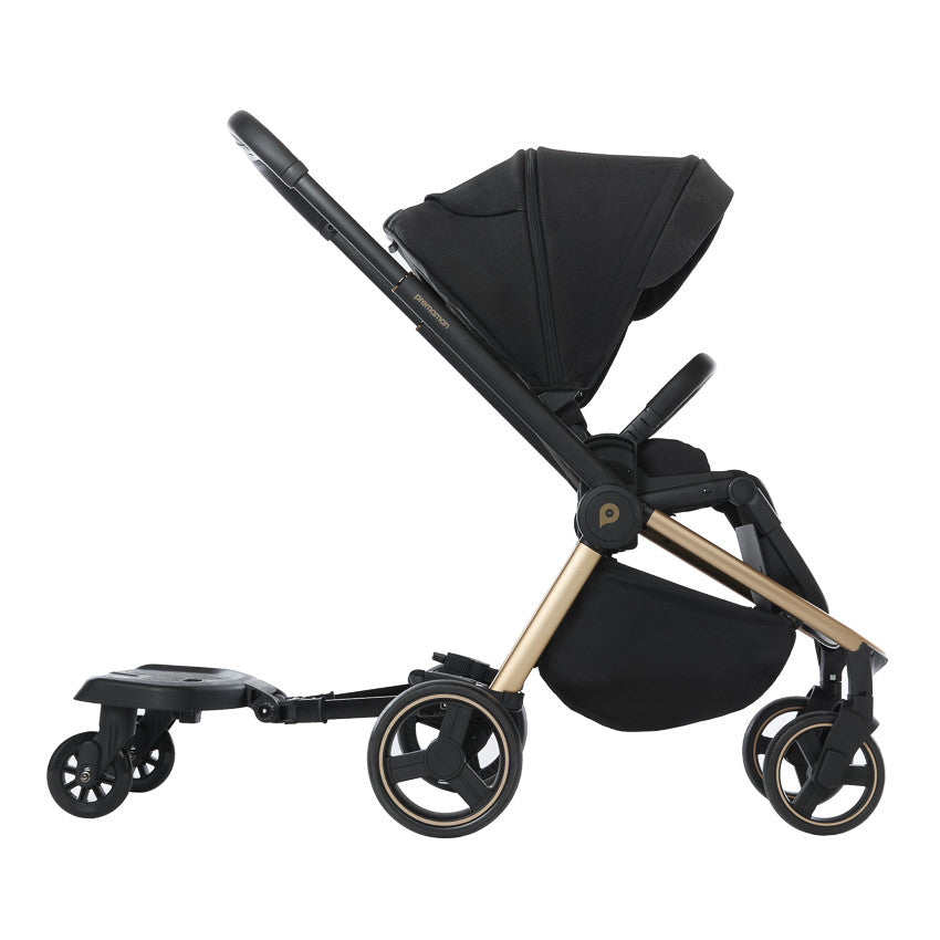 Planche à roulettes avec assise Tony pour poussette noir - Prémaman