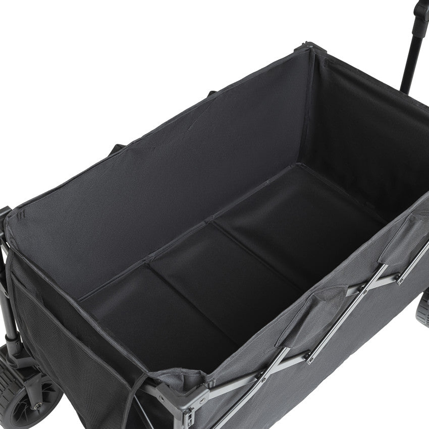 Chariot de transport pliable noir - Prémaman