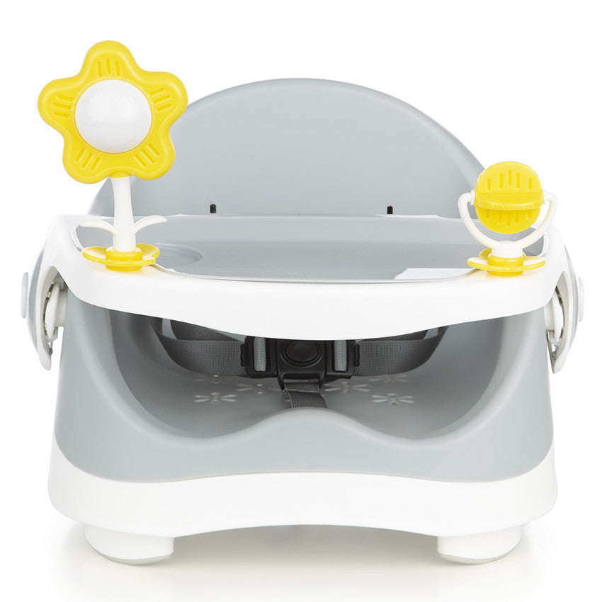 Rehausseur de chaise avec jouets d'éveil pour chaise Me Up - Prémaman