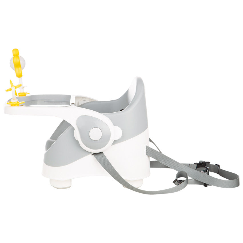 Rehausseur de chaise avec jouets d'éveil pour chaise Me Up - Prémaman