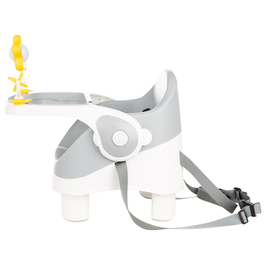 Rehausseur de chaise avec jouets d'éveil pour chaise Me Up - Prémaman