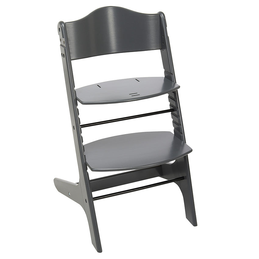 Chaise-haute évolutive Stepit anthracite - Prémaman