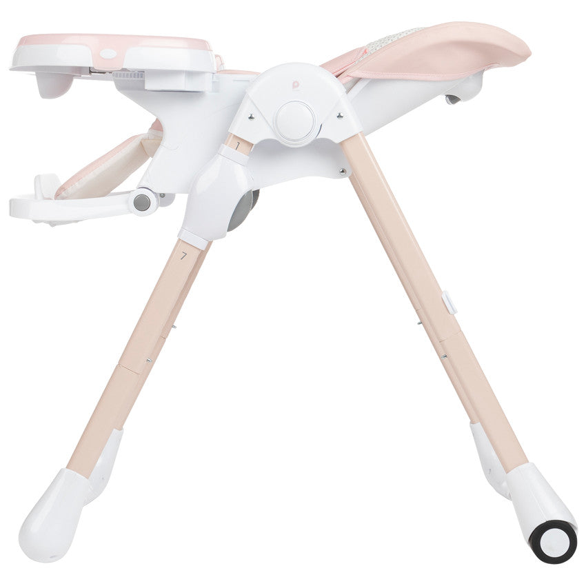 Chaise haute réglable Jude 0+ rose - Prémaman