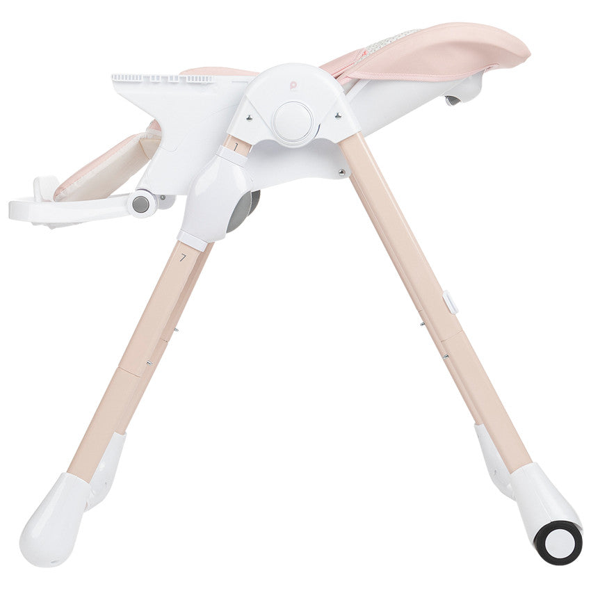 Chaise haute réglable Jude 0+ rose - Prémaman