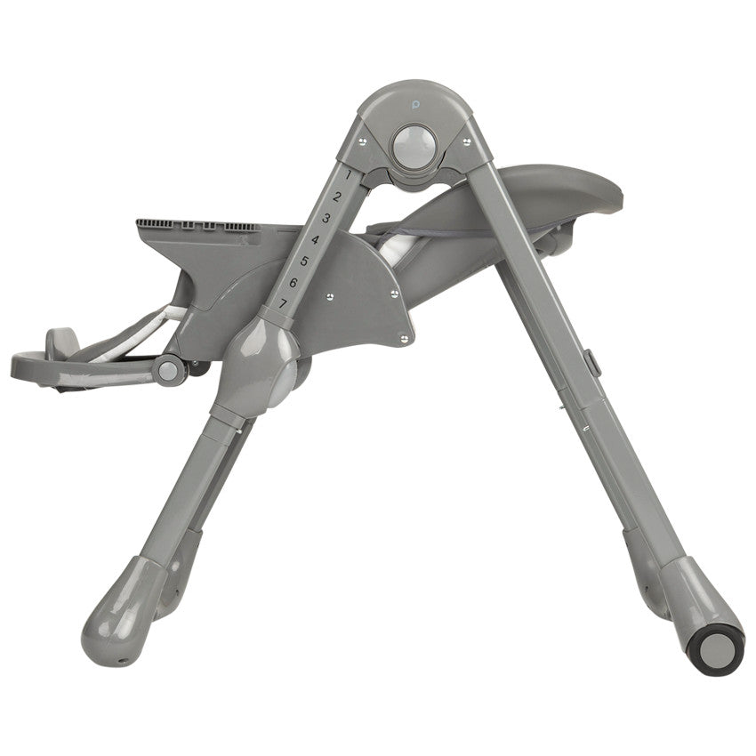 Chaise haute réglable Jude 0+ gris - Prémaman