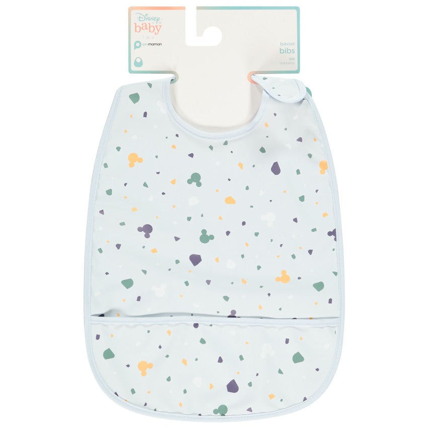 Bavoir plastifié à scratch Disney Mickey - Prémaman