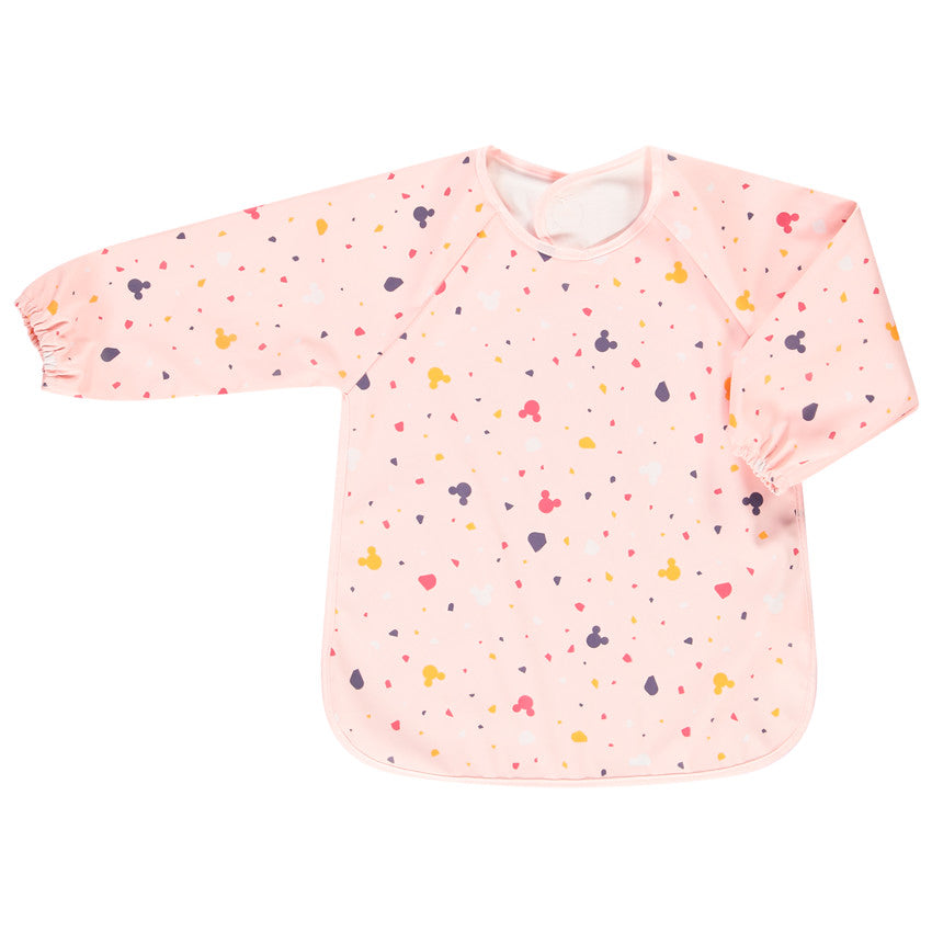 Bavoir tablier à manches longues Disney Minnie à scratch - Prémaman