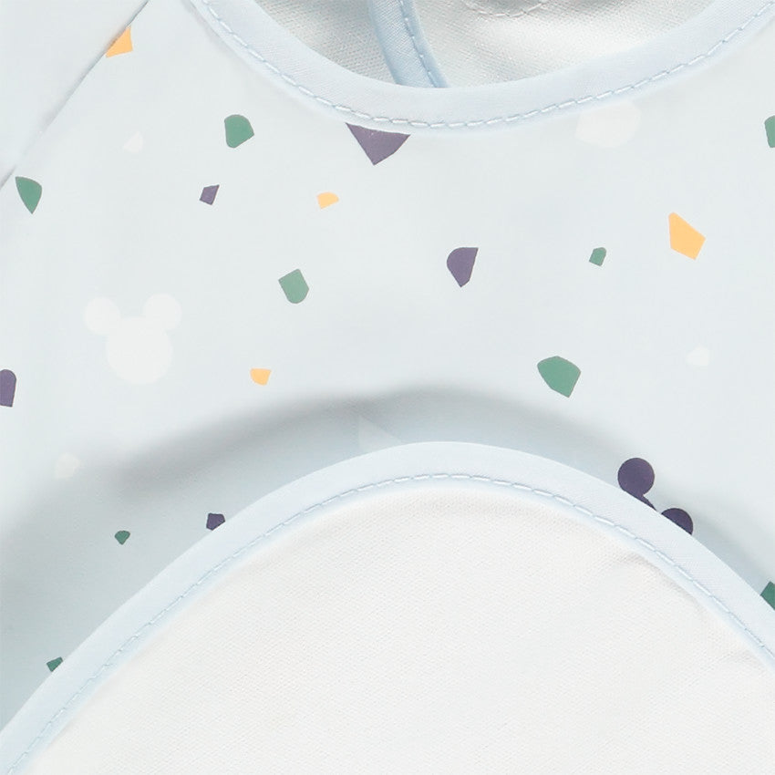 Bavoir tablier à manches longues Disney Mickey à scratch - Prémaman