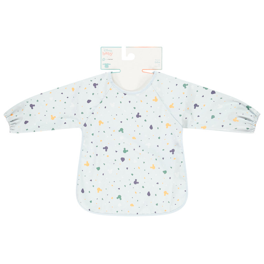 Bavoir tablier à manches longues Disney Mickey à scratch - Prémaman