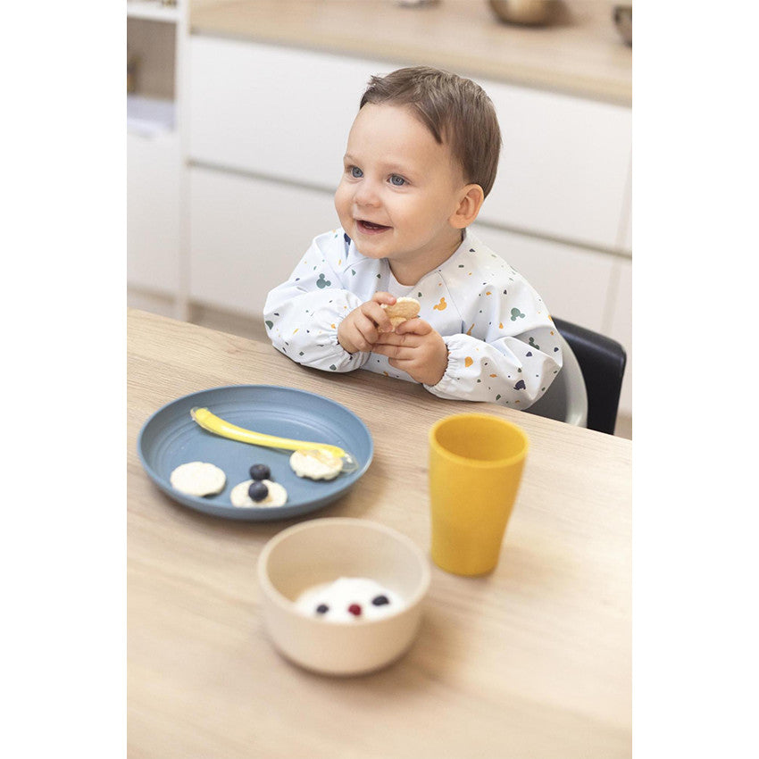 Bavoir tablier à manches longues Disney Mickey à scratch - Prémaman