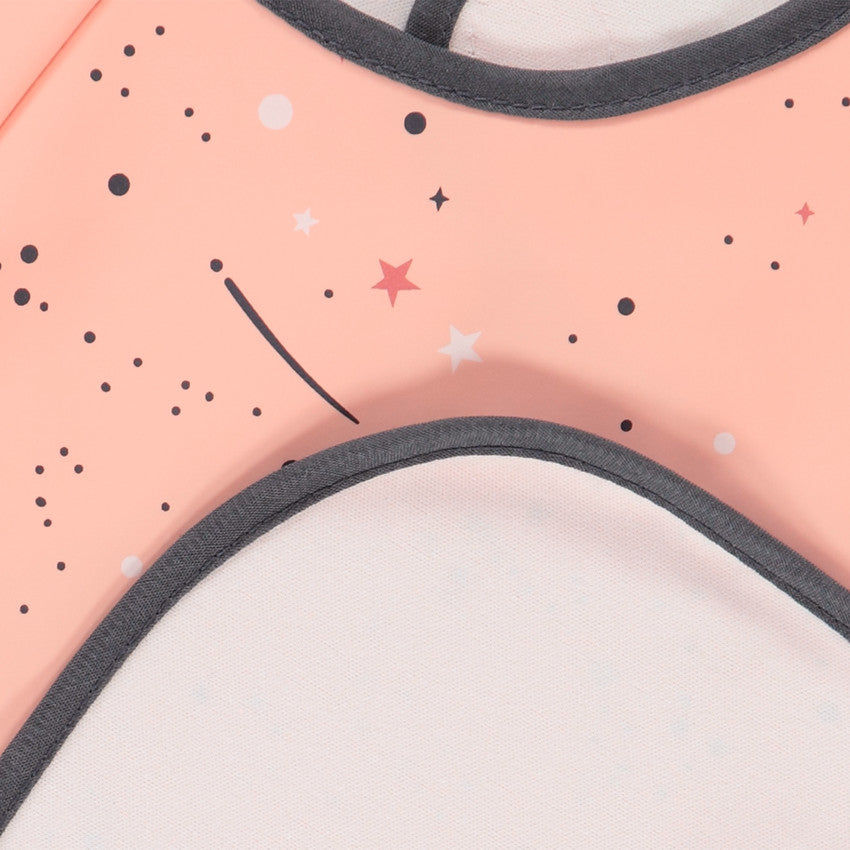 Bavoir tablier à manches longues à scratch Nala Disney - Prémaman